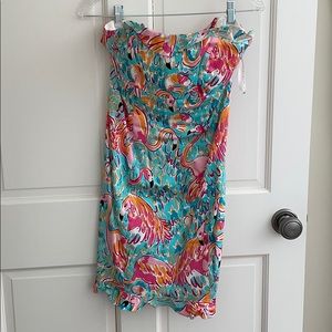 Lilly Pulitzer strapless dress